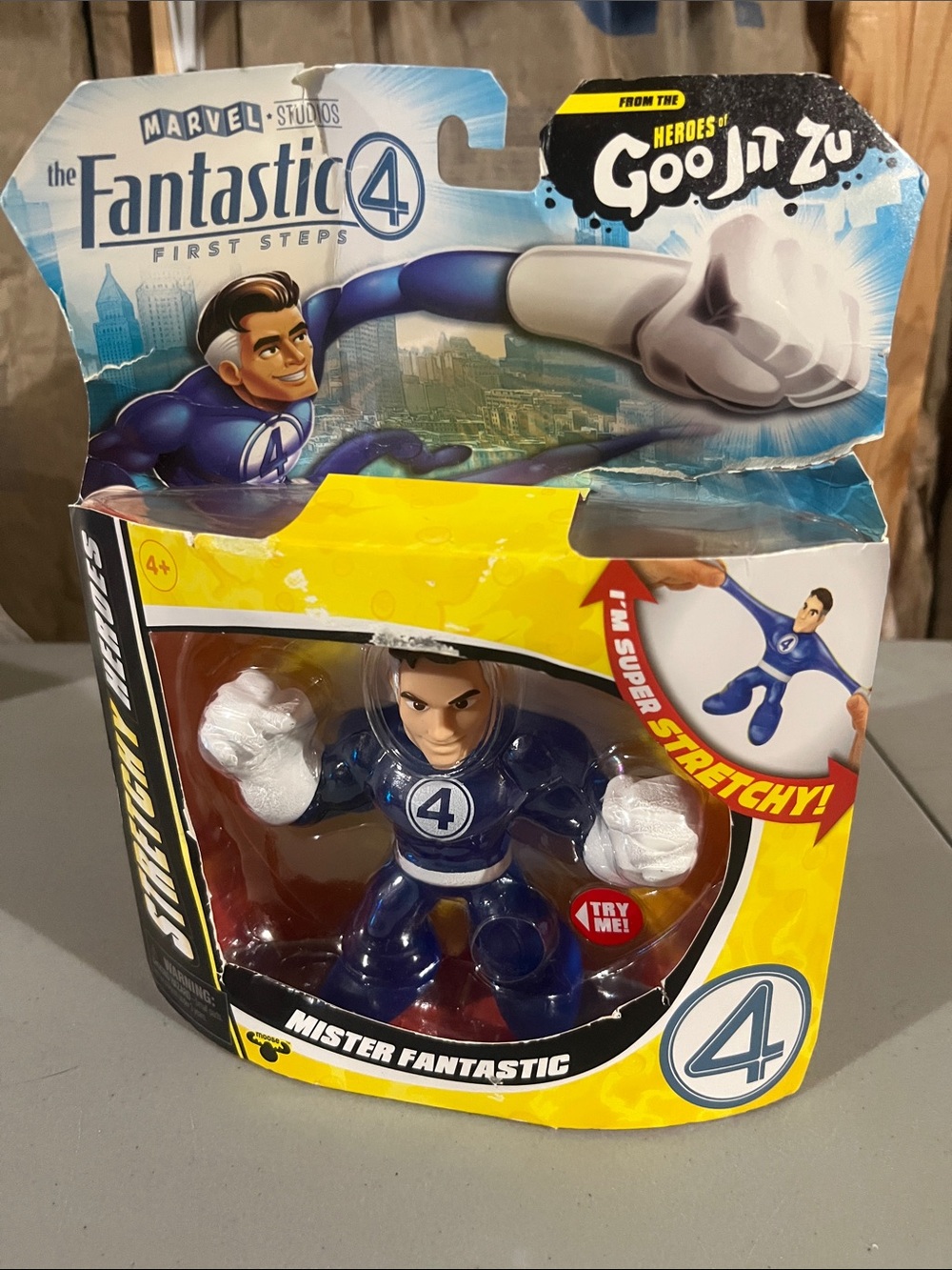 Mister Fantastic Stretchy Action Figure - Blue by Goo Jit Zu